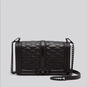 Rebecca Minkoff Crossbody Love Quilted Black